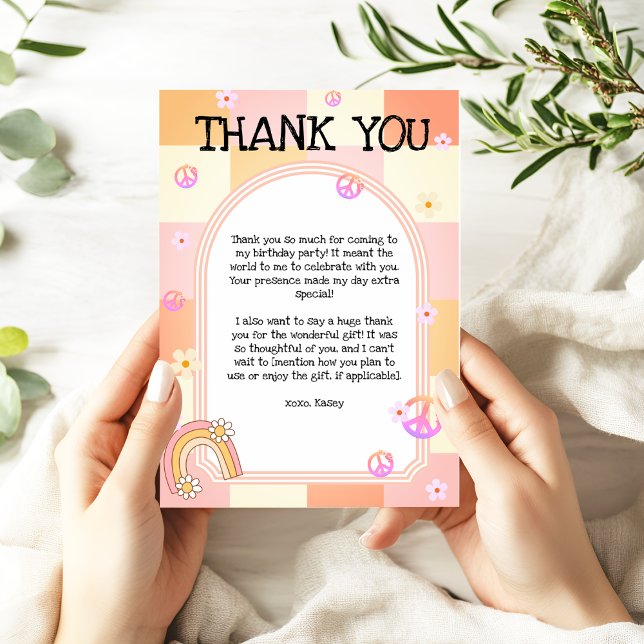 Groovy Girls Thank You Card (Creator Uploaded)