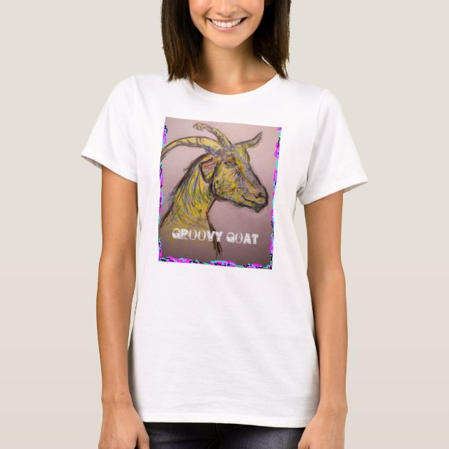 groovy goat T-Shirt (Front)