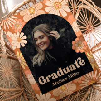 Groovy Graduation Announcement