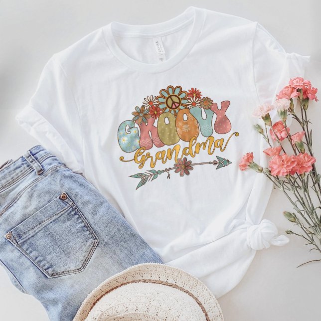 Groovy Grandma Shirt For Women, Groovy Family (Creator Uploaded)