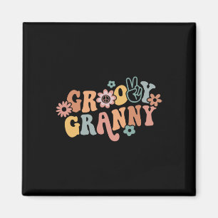 Groovy Granny One Thankful Granny Thanksgiving Chr Magnet