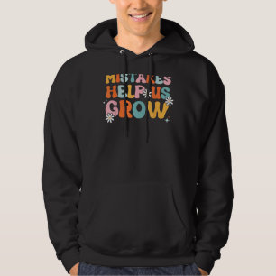 Groovy Growth Positive Retro Teachers Back To Scho Hoodie