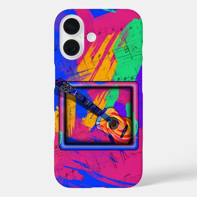 GROOVY GUITAR Case-Mate iPhone CASE (Back)