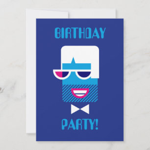 Groovy Guy Invitation