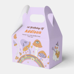 Groovy Halloween Cute Ghost Birthday Party Favour Box