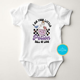 Groovy Halloween Love Potion  Baby Bodysuit