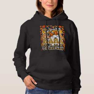 Groovy Halloween Mama  fall cute ghost f funny hal Hoodie