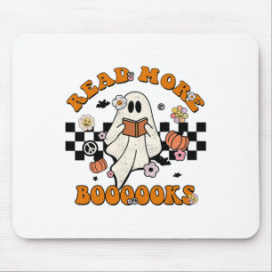 Groovy Halloween Read More Books Cute Boo Read A B Mouse Pad
