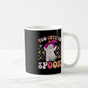 Groovy Halloween Too Cute To Spook Halloween Costu Coffee Mug