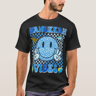 Groovy Hanukkah Vibes Chanukah 	 Happy Hanukkah Je T-Shirt