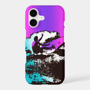 Groovy Hawaiian Surfer 1960's Retro - Violet