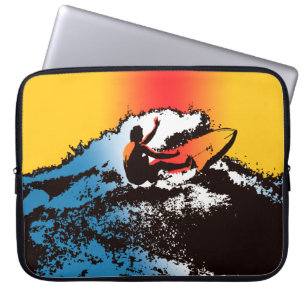 Groovy Hawaiian Surfer 1960's Retro Wetsuit Bag