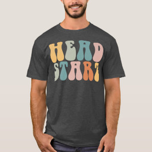 Groovy Head Start Back To School Early Childhood E T-Shirt