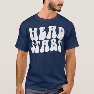 Groovy Head Start Back To School Early Childhood E T-Shirt