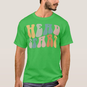 Groovy Head Start Back To School Early Childhood E T-Shirt