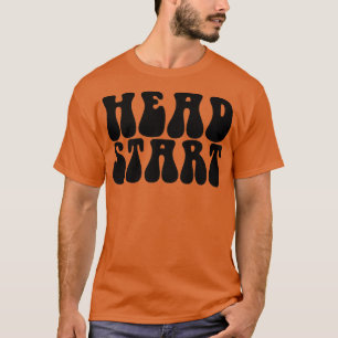 Groovy Head Start Back To School Early Childhood E T-Shirt