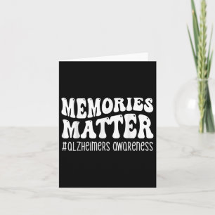 Groovy Heimers Awareness Memories Purple _1  Card