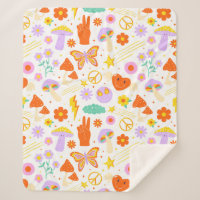 Groovy Hippie Trippy Retro Flower Funky Vibes