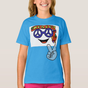 Groovy hippy peace shirt