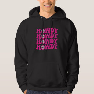 Groovy Howdy Rodeo Western Country Southern Cowgir Hoodie