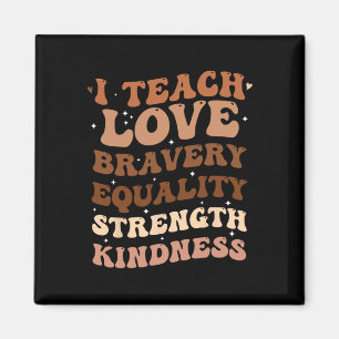Groovy I Teach Black History Month Melanin African Magnet