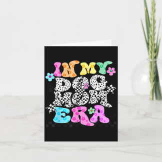 Groovy in dog mum era cute fur mum mother's day card