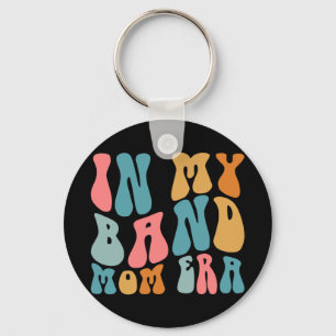 Groovy In My Band Mum Era Funny Music Mama Mothers Key Ring