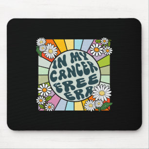 Groovy In My Cancer Free Era Breast Cancer Mouse Pad
