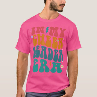 Groovy In My Cheer Coach Era Cheerleader Cheerlead T-Shirt