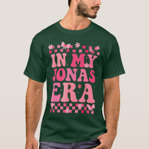 Groovy in My Jonas Era Funny Jonas Heart for Men W T-Shirt