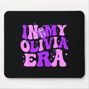 Groovy In My Olivia Era For Men Women Kids Funny S Mouse Pad
