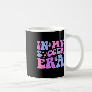 Groovy In My Soccer Era Soccer Player Boys Kids Coffee Mug
