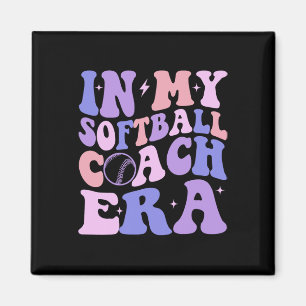 Groovy In My Softll Coach Era Softll Coach Funny C Magnet