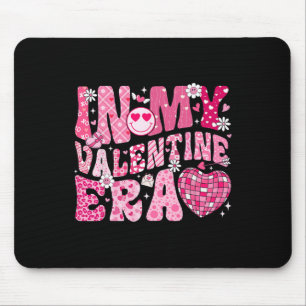 Groovy In My Valentine Era Valentine Heart Men Wom Mouse Pad