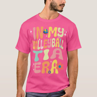Groovy In My Volleyball Tia Era Volleyball Lover T-Shirt