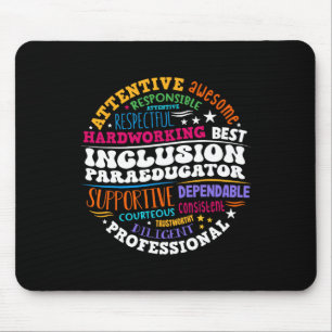 Groovy Inclusion Paraeducator - Special Education Mouse Pad