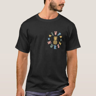 Groovy IVF Nurse Fertility Nurse Appreciation T-Shirt