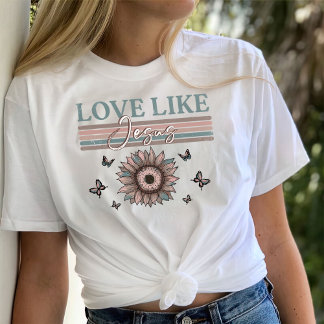 Groovy jesus Shirt, Love like jesus T-Shirt