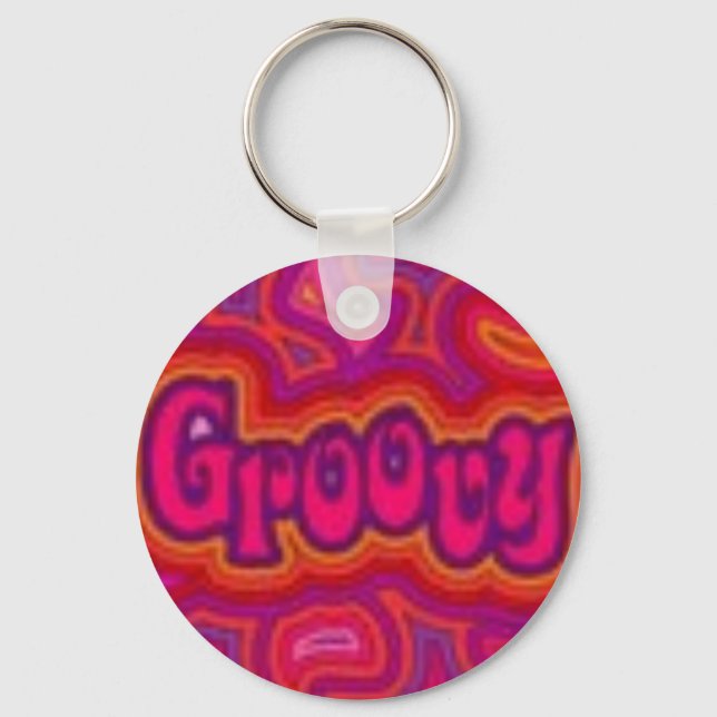 GROOVY KEY RING (Front)