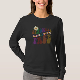 Groovy KINDNESS IS FREE Retro Anti Bullying Spread T-Shirt
