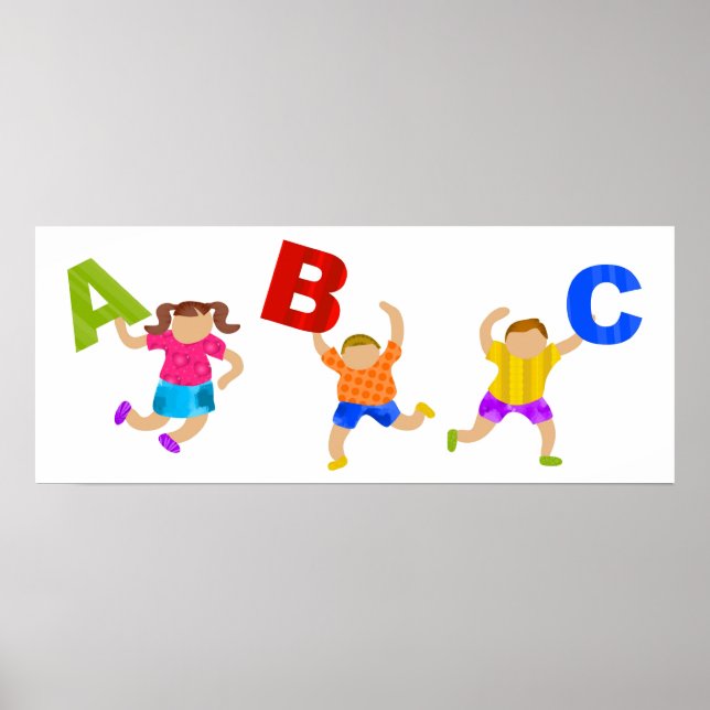 Groovy Letters Poster (Front)