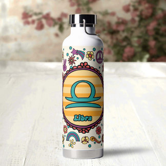Groovy Libra Custom Water Bottle