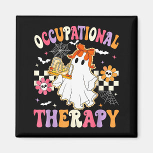 Groovy Life of A OT Occupational Therapist Ghost Magnet