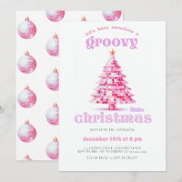 Groovy Little Christmas Pink Disco Christmas Party