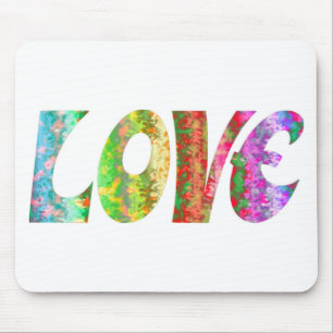 GROOVY LOVE MOUSE PAD