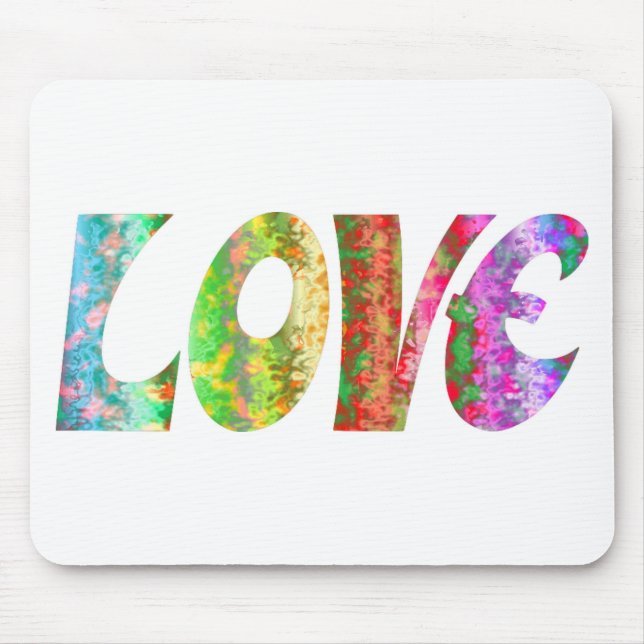 GROOVY LOVE MOUSE PAD (Front)