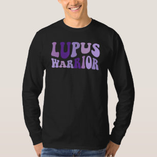Groovy Lupus Warrior Purple Ribbon T-Shirt