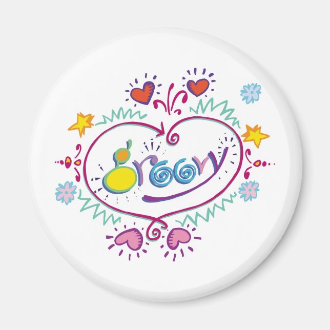 Groovy Magnet (Front)