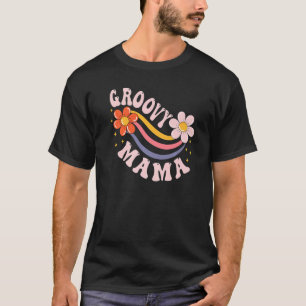 Groovy Mama 70s Aesthetic Nostalgia 1970's Retro M T-Shirt