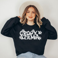 Groovy Mama Mother's Day Sweatshirt Gift For Mum